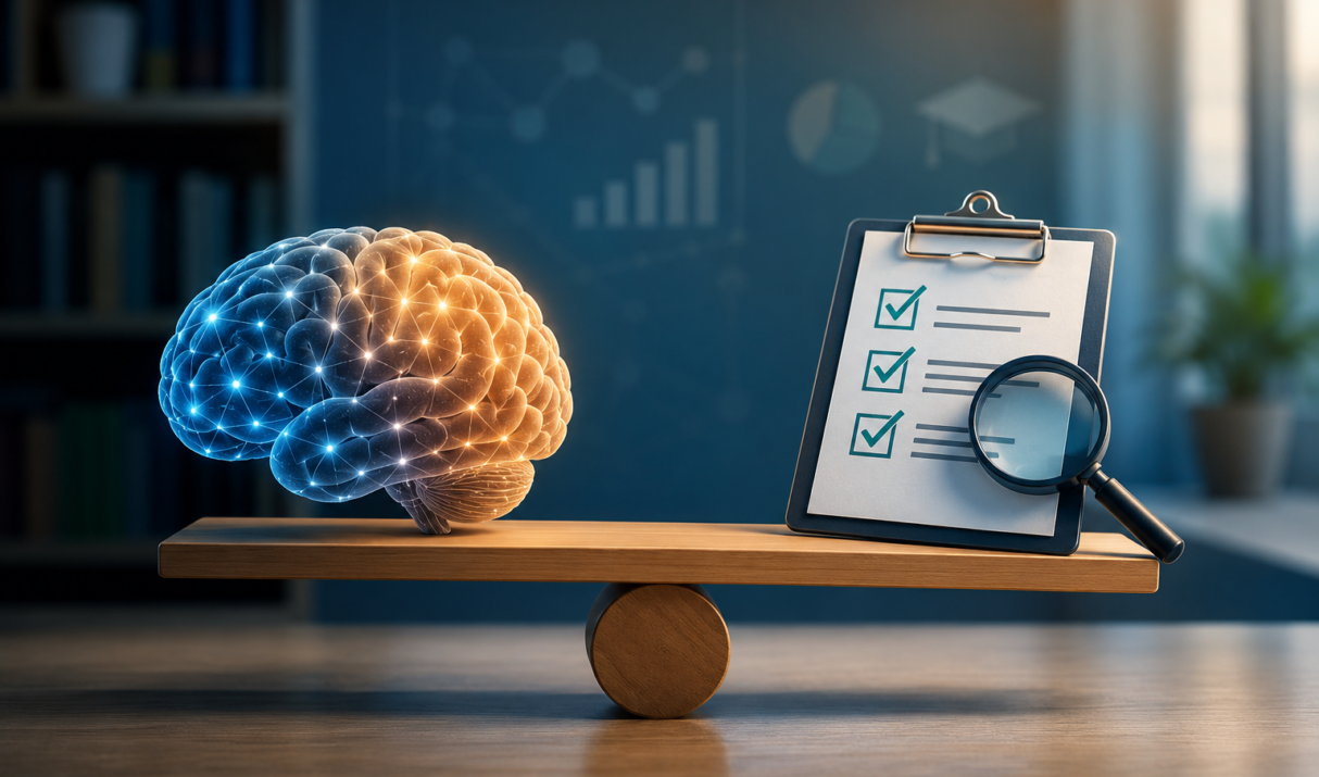 Cognitive alignment without textual or evidentiary alignment